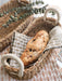  Savar Bread Basket with White Handle by KORISSA KORISSA Perfumarie