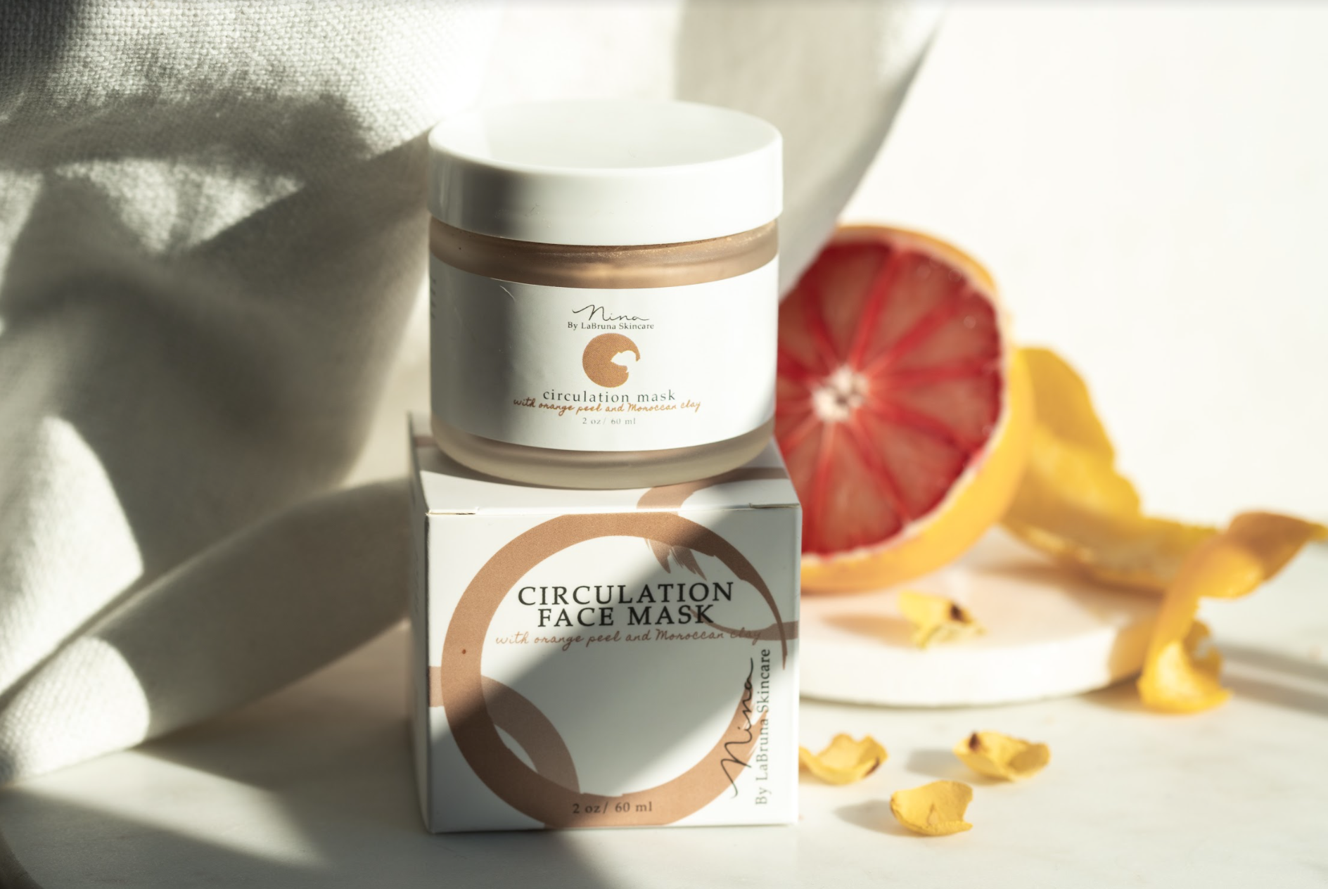  Circulation Mask with Orange Peel and Moroccan Clay by LaBruna Skincare LaBruna Skincare Perfumarie