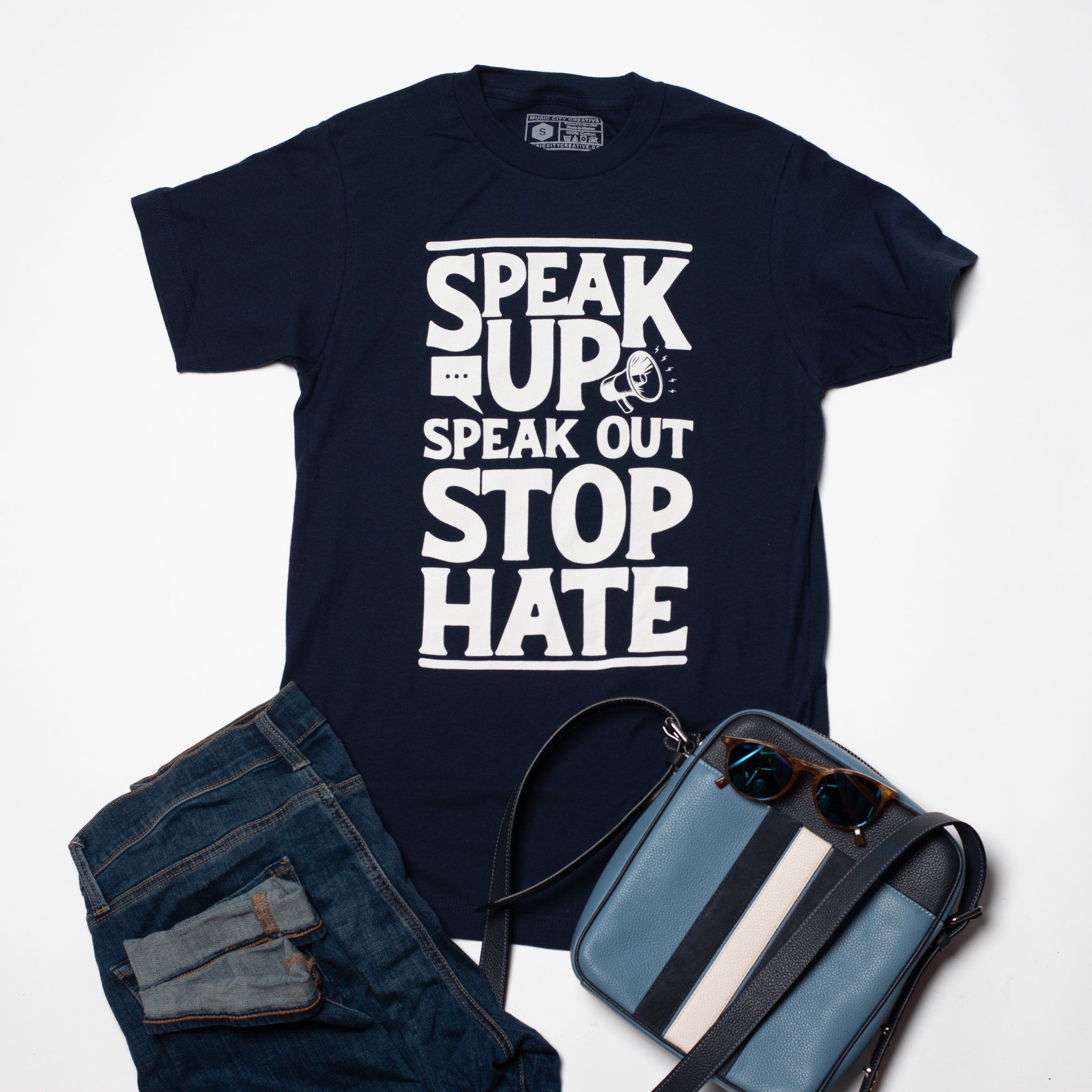  Speak Up Tee by Music City Creative Music City Creative Perfumarie