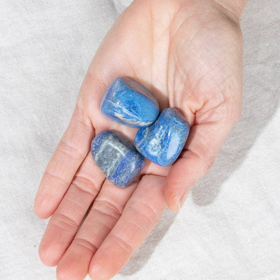  Lapis Lazuli Stone Set by Tiny Rituals Tiny Rituals Perfumarie