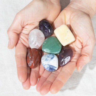  Chakra Set - 7 Recharging Stones by Tiny Rituals Tiny Rituals Perfumarie