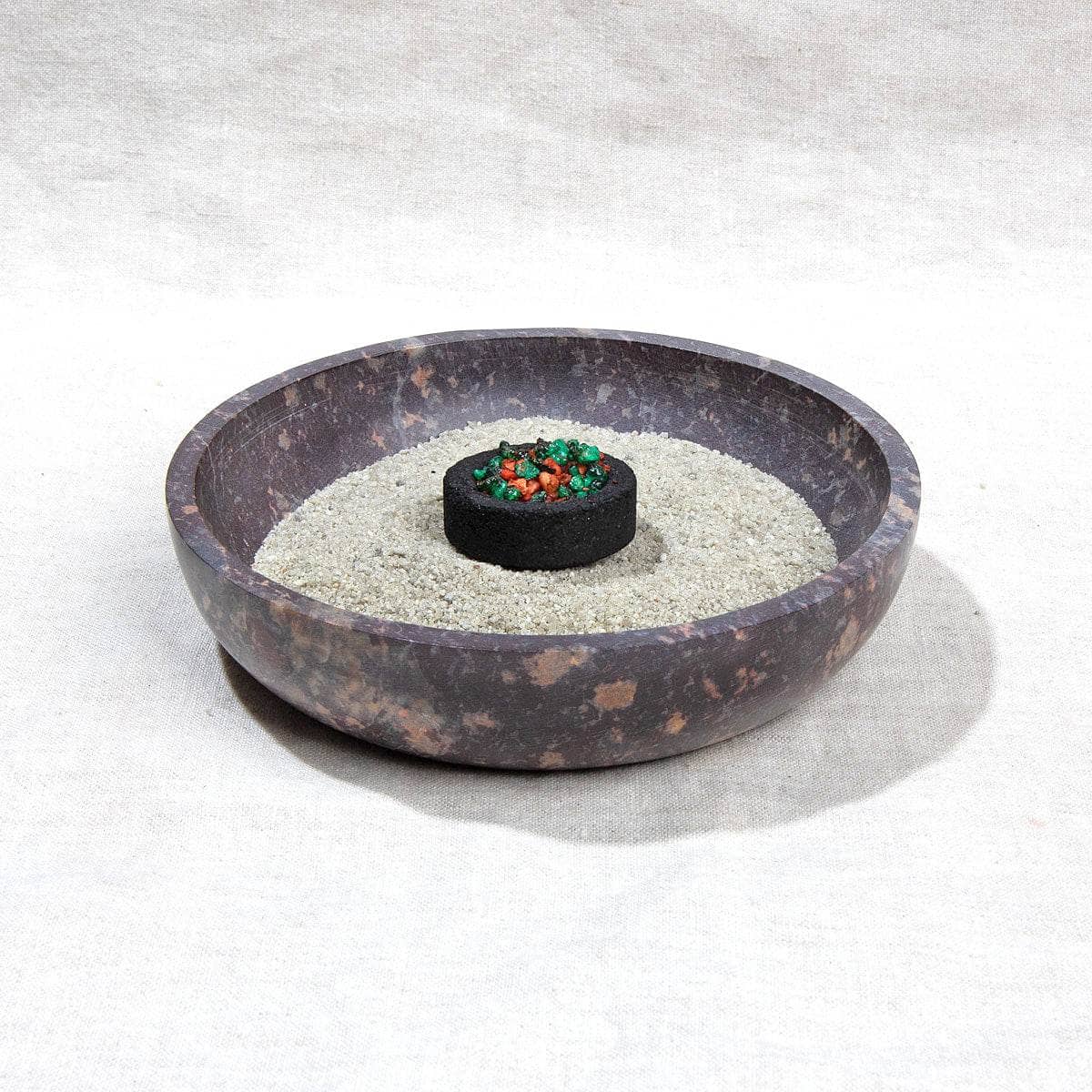  Natural Soapstone Smudge Bowl Kit by Tiny Rituals Tiny Rituals Perfumarie