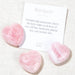  Rose Quartz Mini Heart Set by Tiny Rituals Tiny Rituals Perfumarie