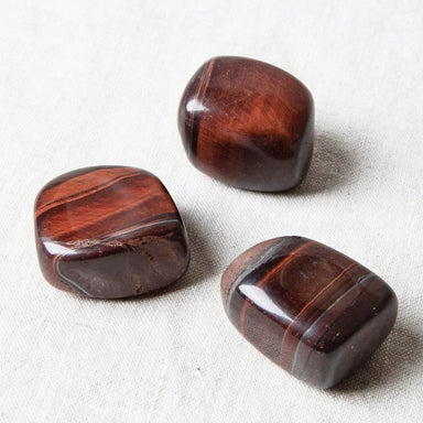  Red Tiger Eye Stone Set by Tiny Rituals Tiny Rituals Perfumarie
