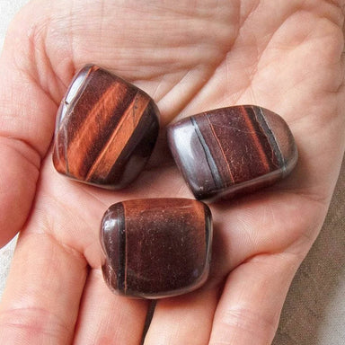  Red Tiger Eye Stone Set by Tiny Rituals Tiny Rituals Perfumarie