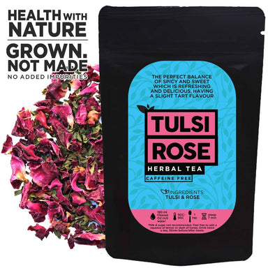  The Tea Trove - Tulsi Rose Herbal Tea by Distacart Distacart Perfumarie