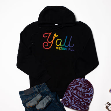  Yall Means All Hoodie - Pride Edition by Music City Creative Music City Creative Perfumarie