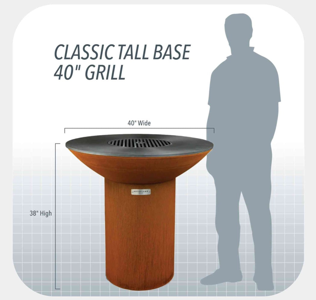  Arteflame Classic 40" Grill - Tall Round Base by Arteflame Arteflame Perfumarie