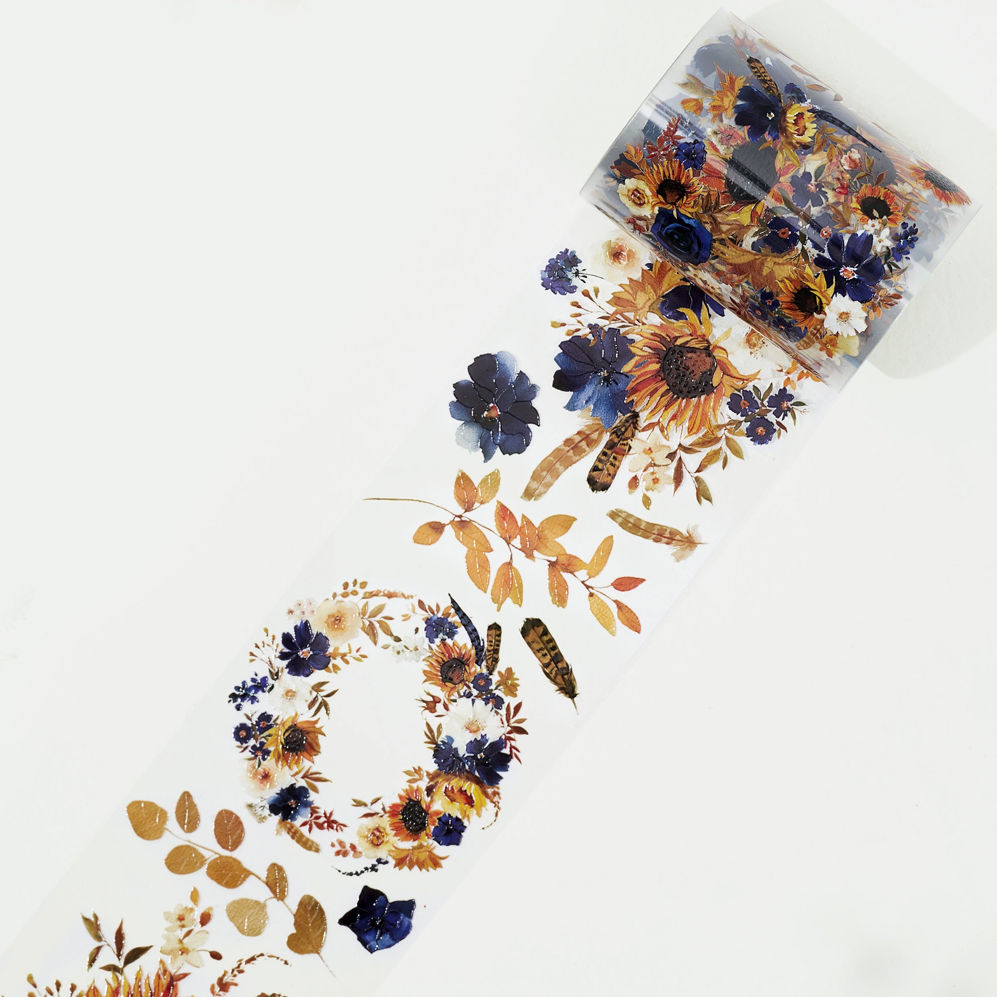  Sunflower & Navy Wide Washi / PET Tape by The Washi Tape Shop The Washi Tape Shop Perfumarie