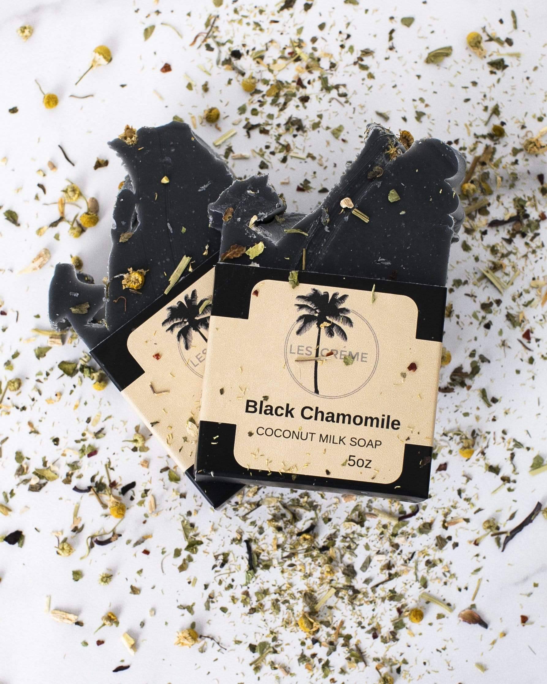  Black Chamomile Coconut Milk Soap Les Creme Perfumarie