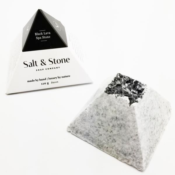  Black Lava Spa Stone Salt & Stone Perfumarie