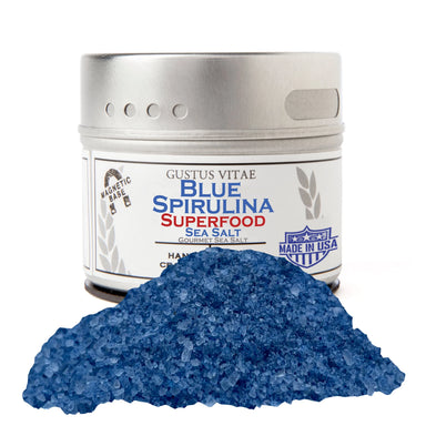  Blue Spirulina Superfood Sea Salt by Gustus Vitae Gustus Vitae Perfumarie