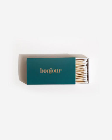  BONJOUR Emerald Long Matches by Brooklyn Candle Studio Brooklyn Candle Studio Perfumarie
