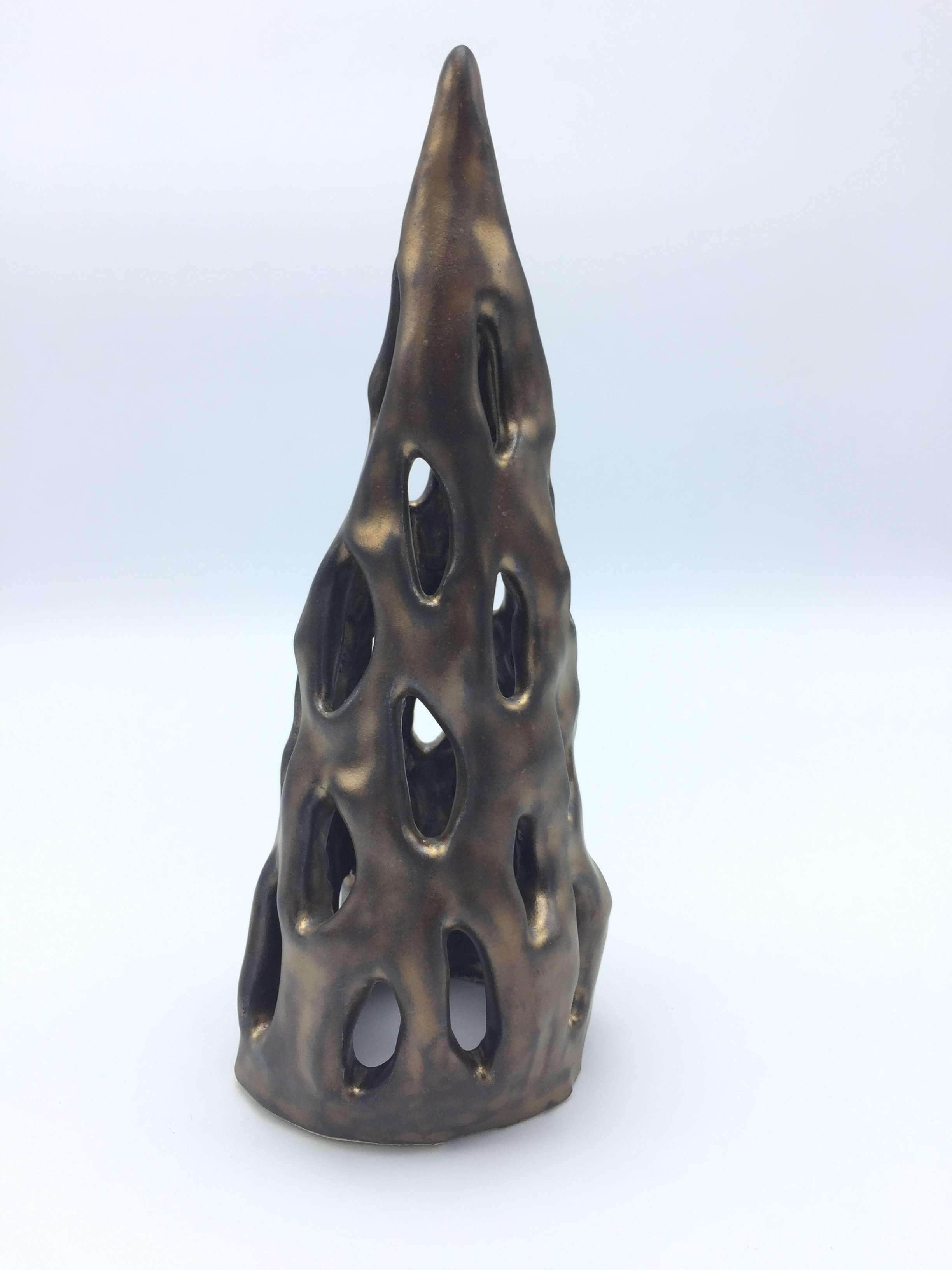  Bronze Clay Sculpture 3" x 9" #roomonfireproject Gabriel Beghi Perfumarie
