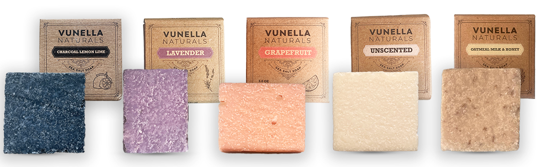 Ultimate Sea Salt Soap Collection by Vunella Vunella Perfumarie