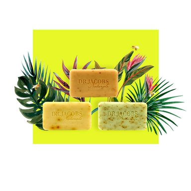  Invigorate Exfoliating Bar Soap Set by Dr. Jacobs Naturals Dr. Jacobs Naturals Perfumarie