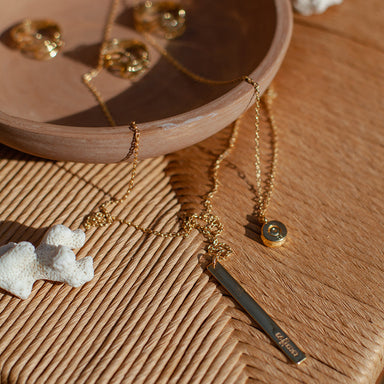  Layered Bar Bullet Necklace by SLATE + SALT SLATE + SALT Perfumarie