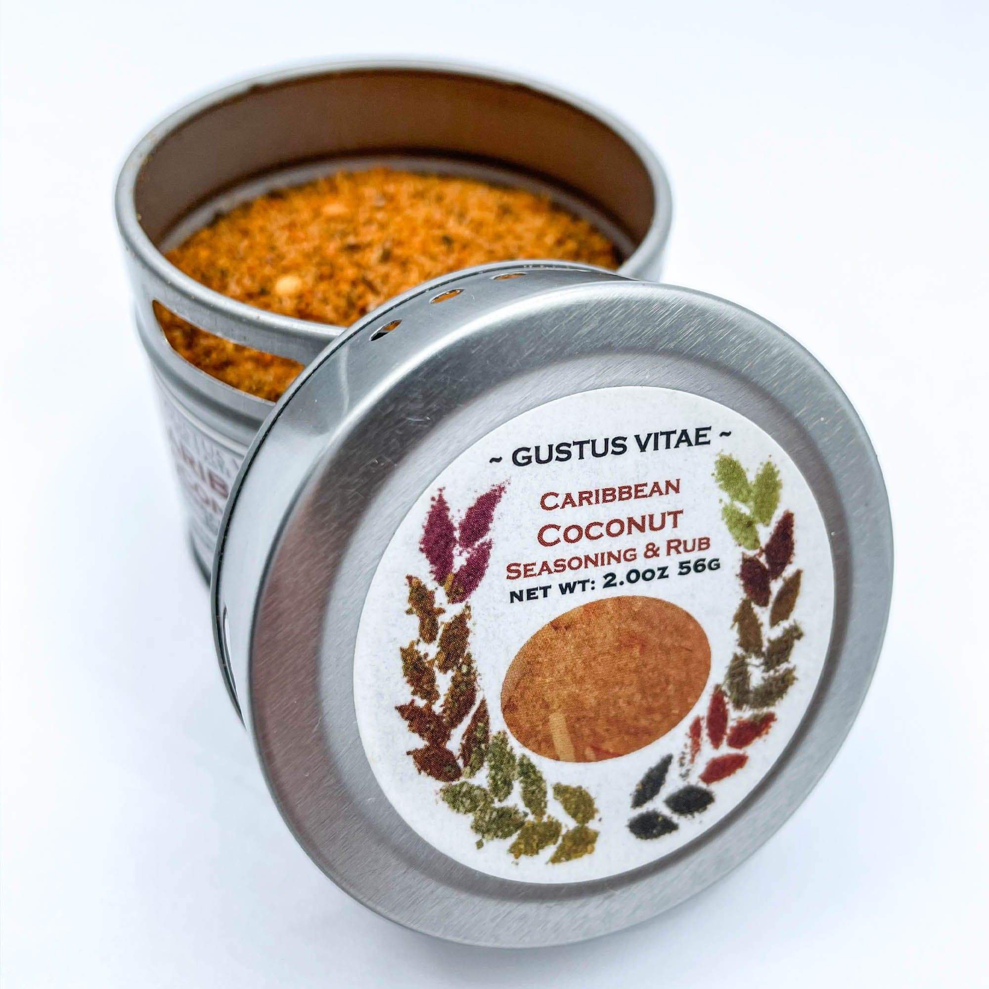  Caribbean Coconut Seasoning Rub by Gustus Vitae Gustus Vitae Perfumarie