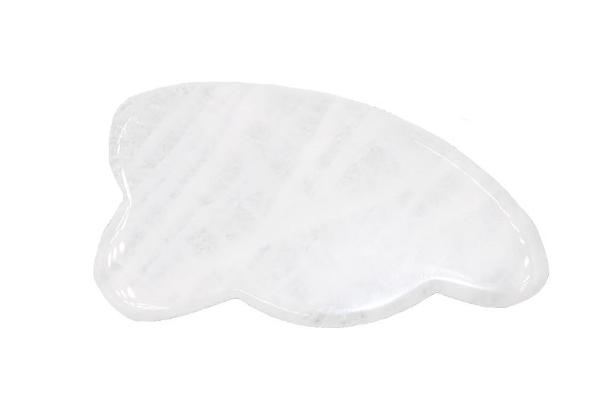  Wave Clear Quartz Gua Sha by LaBruna Skincare LaBruna Skincare Perfumarie