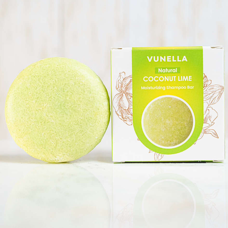  Coconut Lime Shampoo Bar by Vunella Vunella Perfumarie