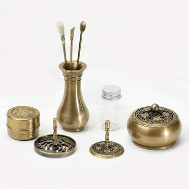  Copper Incense Burner in Gift Box Inspired Atelier Perfumarie