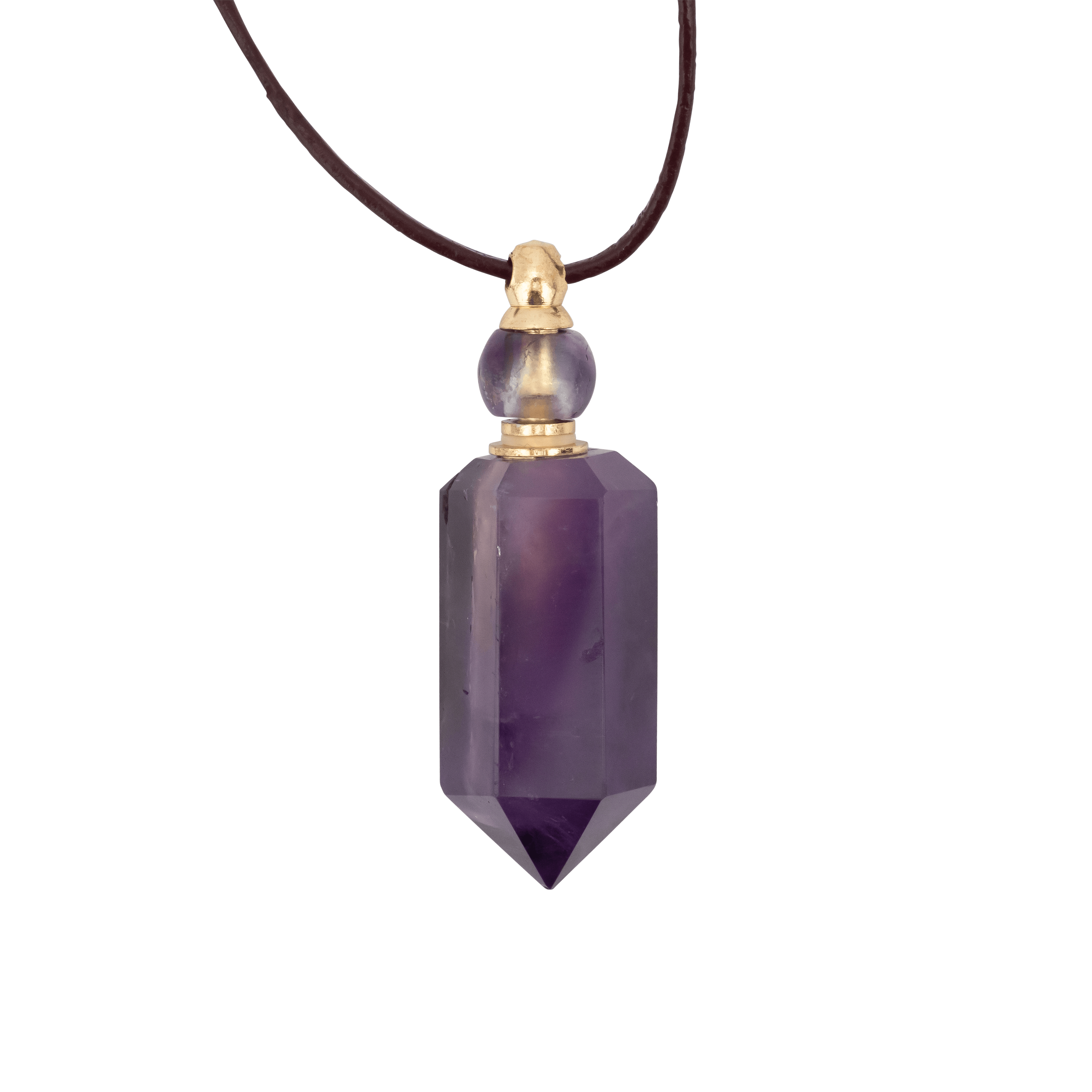  Crystal Vial Aromatherapy Diffuser Necklace Perfumarie Perfumarie