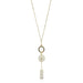  Solar Quartz + Crystal Y Necklace by SLATE + SALT SLATE + SALT Perfumarie