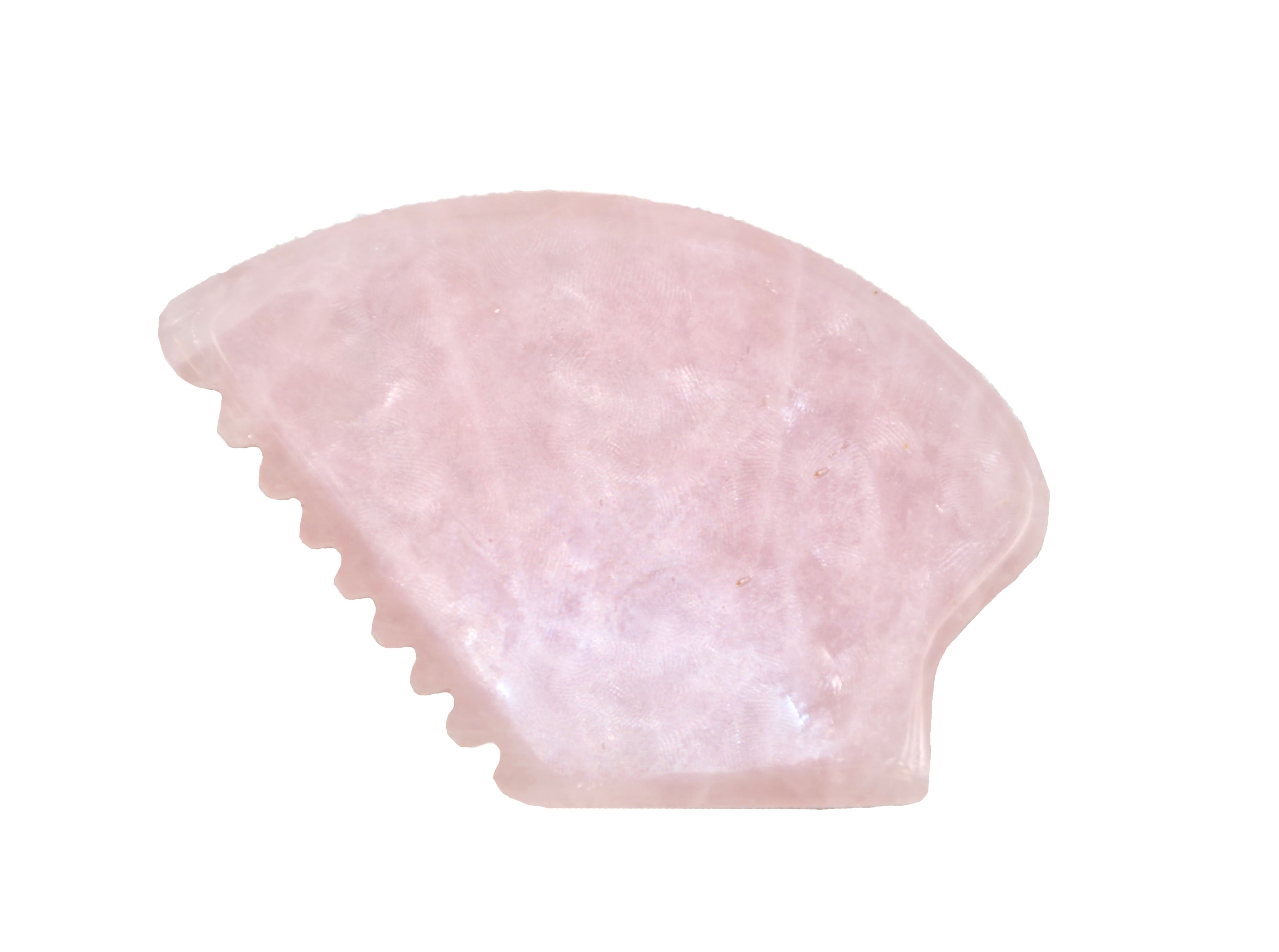  Comb Teeth Rose Quartz Gua Sha (Limited Edition) by LaBruna Skincare LaBruna Skincare Perfumarie