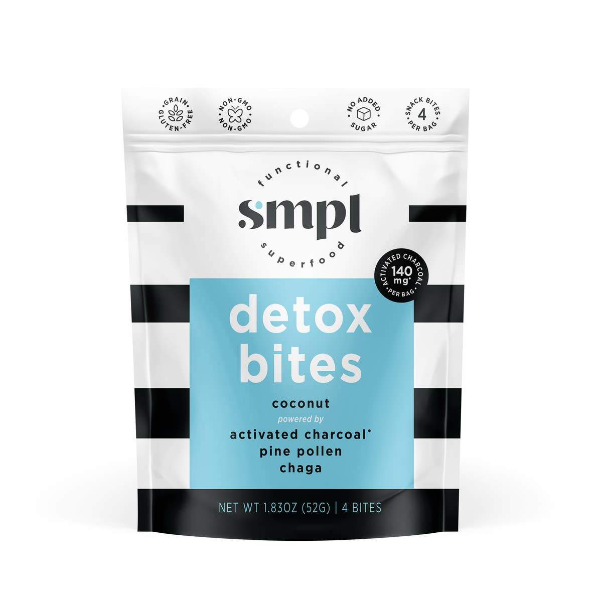  Detox Charcoal Bites SMPL Perfumarie