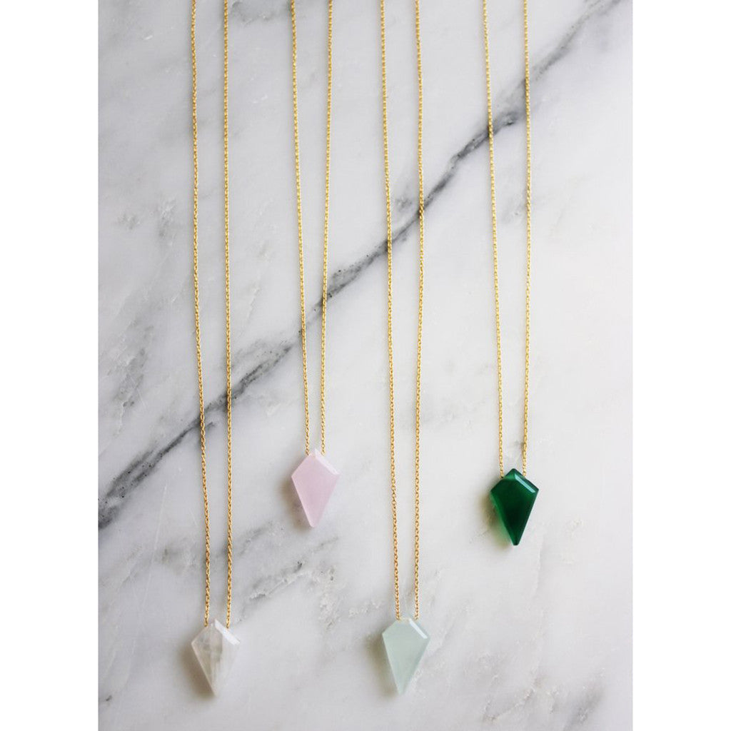  Diamond Gemstone Necklaces by SLATE + SALT SLATE + SALT Perfumarie