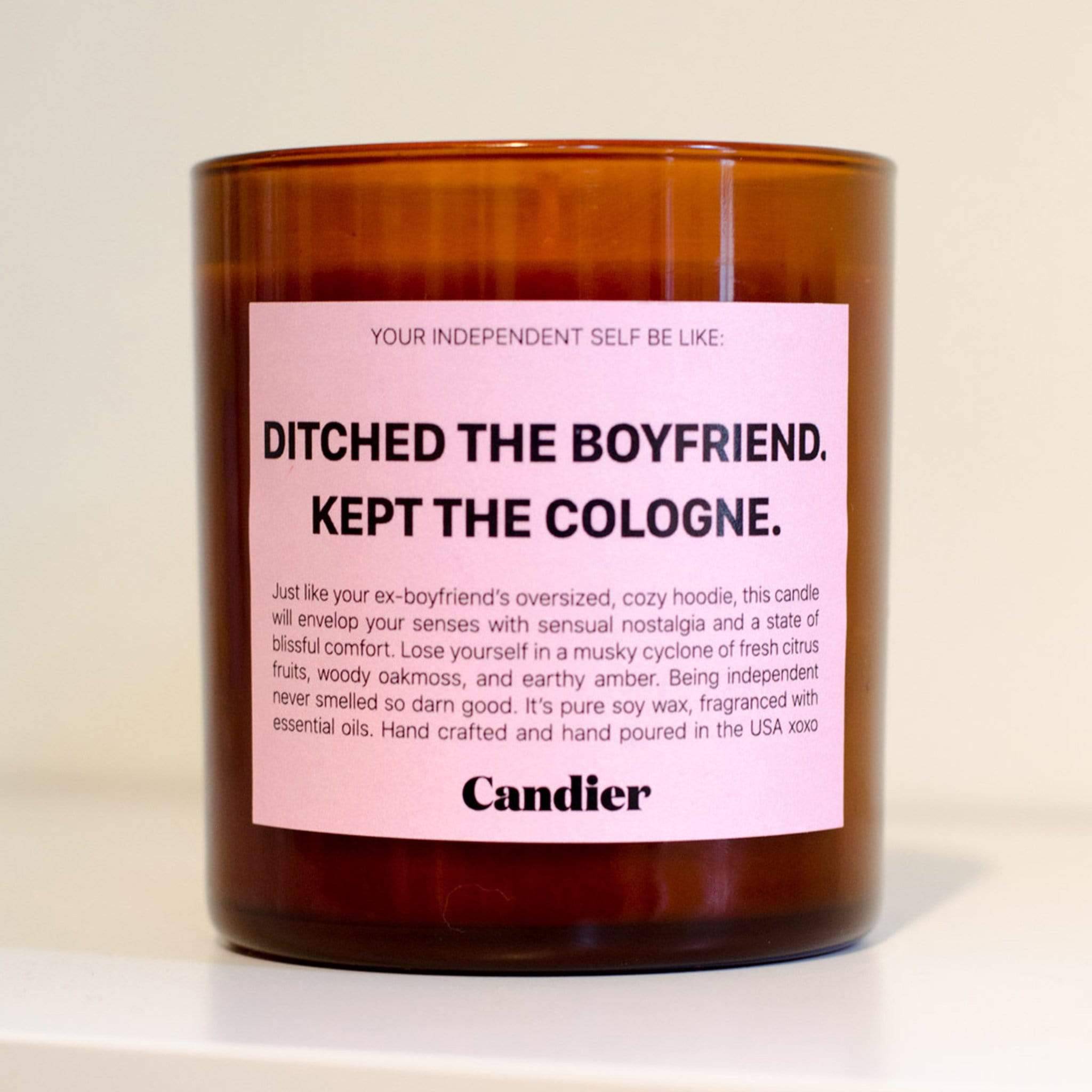  Ditched the Boyfriend Candle Ryan Porter Perfumarie