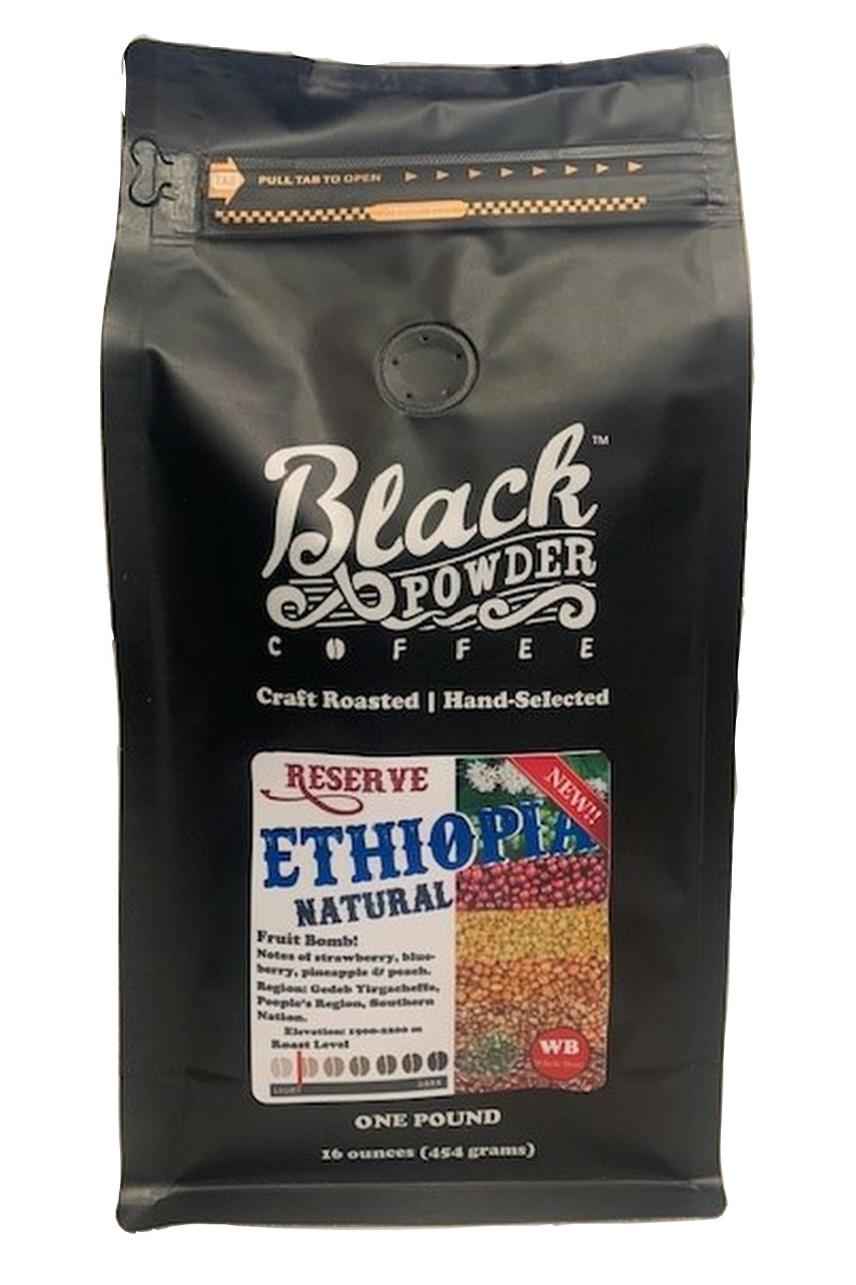  Ethiopian Gadeb Yirgacheffe Natural | Naturally Grown | Reserve | Light Roast (Roaster's Pick) by Black Powder Coffee Black Powder Coffee Perfumarie