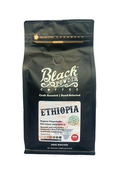  Ethiopian Limmu | Naturally Grown | Med-Light Roast by Black Powder Coffee Black Powder Coffee Perfumarie