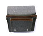  Felt & Leather Messenger Bag by Lifetime Leather Co Lifetime Leather Co Perfumarie