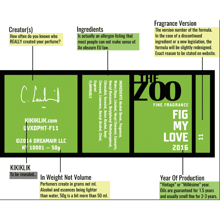  Fig My Love 2mL Vial The Zoo Perfumarie