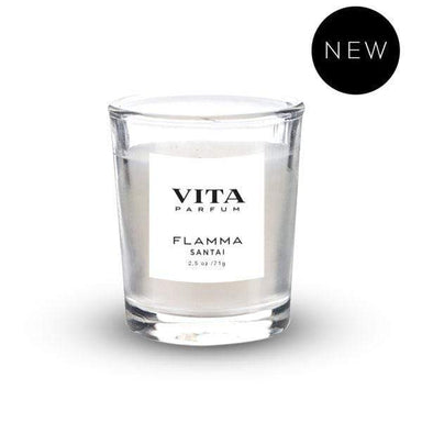  FLAMMA CANDLE - CLEAR GLASS VitaParfum Perfumarie