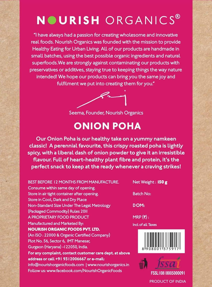  Nourish Organics Onion Poha by Distacart Distacart Perfumarie