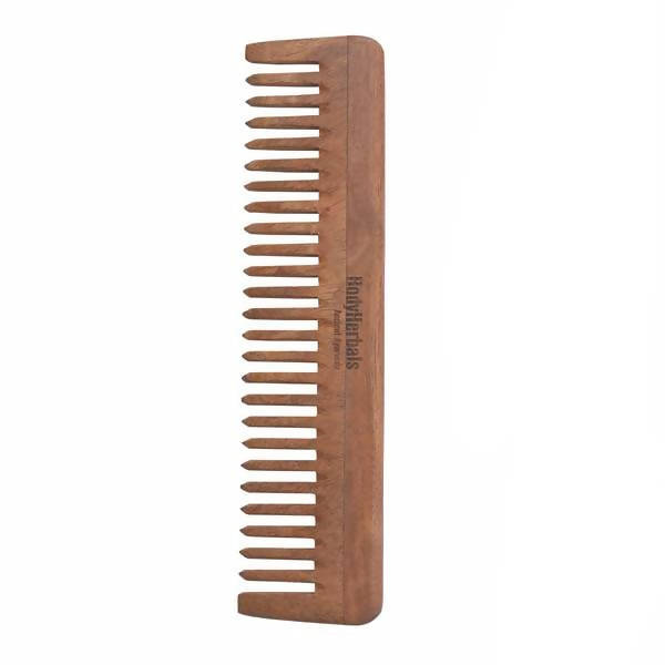  Bodyherbals Neem Wood Wide Tooth Dressing Comb by Distacart Distacart Perfumarie