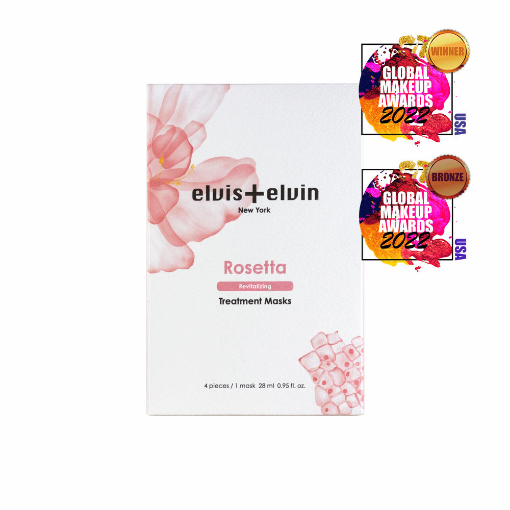  Rose Revitalizing Treatment Mask 4 x 28ml by elvis+elvin elvis+elvin Perfumarie