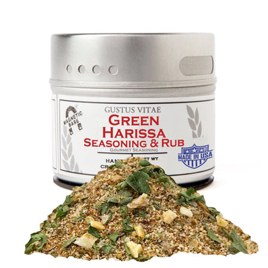  Green Harissa Seasoning & Rub by Gustus Vitae Gustus Vitae Perfumarie