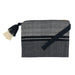  Handloom Stripe Cosmetic Bag by SLATE + SALT SLATE + SALT Perfumarie