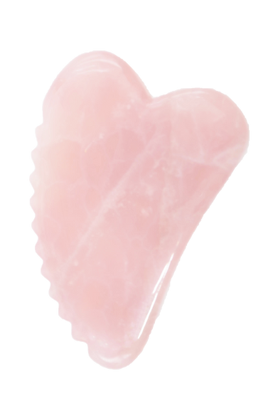  Heart Rose Quartz Comb Gua Sha by LaBruna Skincare LaBruna Skincare Perfumarie