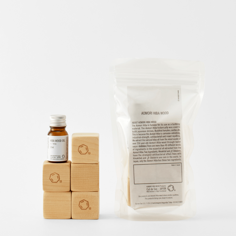  Hiba Wood Blocks & Oil Cul de Sac Perfumarie