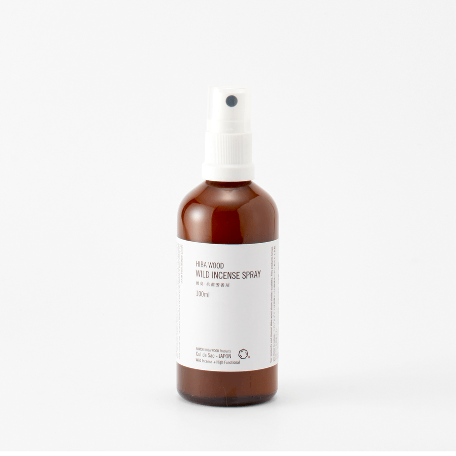  Hiba Wood Wild Incense Spray 100ml Cul de Sac Perfumarie