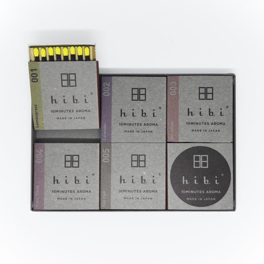  Hibi Incense Matches, Gift Box Hibi Perfumarie