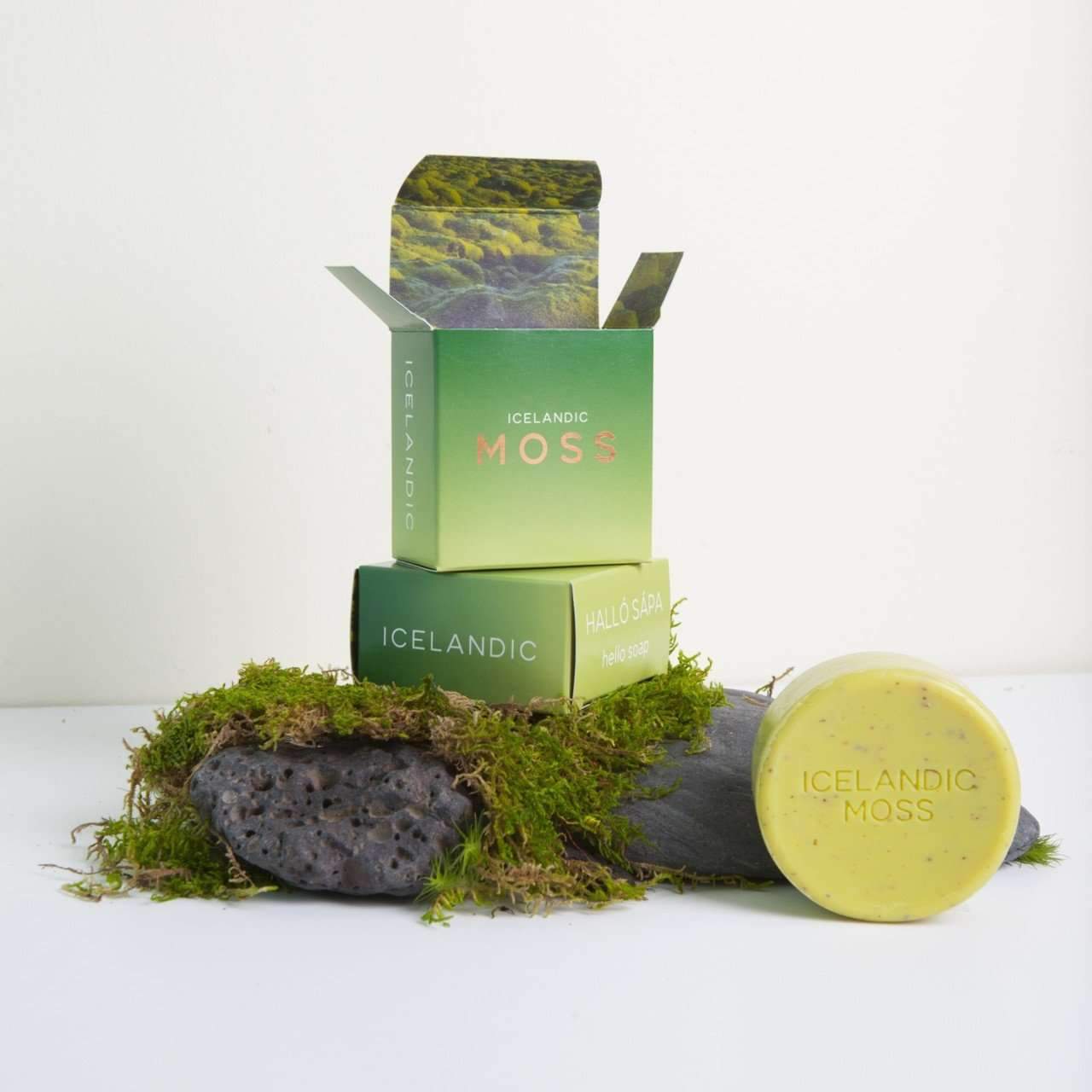  Icelandic Moss Soap Halló Sapa Perfumarie
