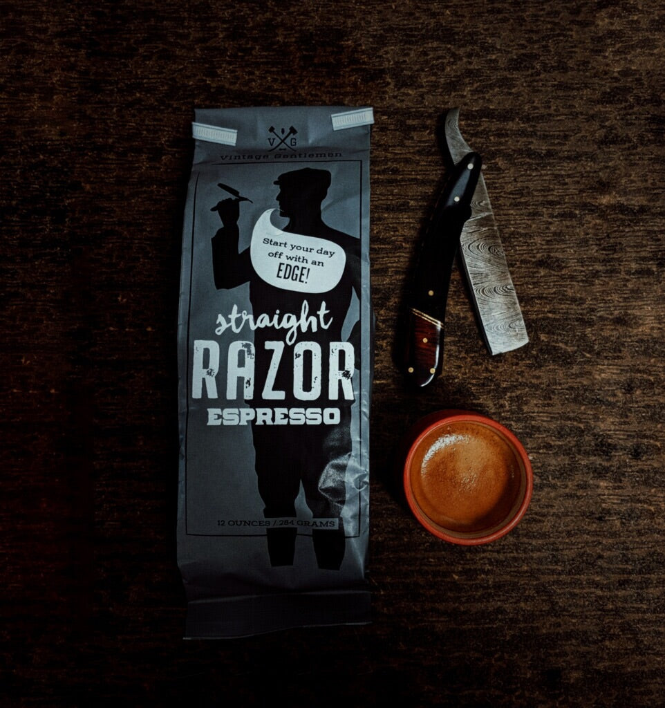  “Straight Razor” Espresso Bean Coffee by Vintage Gentlemen Vintage Gentlemen Perfumarie