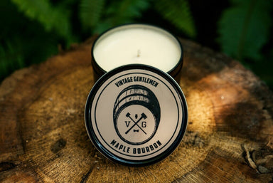  “Maple Bourbon” Soy Candle by Vintage Gentlemen Vintage Gentlemen Perfumarie