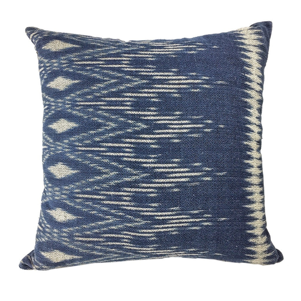  Indigo Ikat Pillow Cover by SLATE + SALT SLATE + SALT Perfumarie