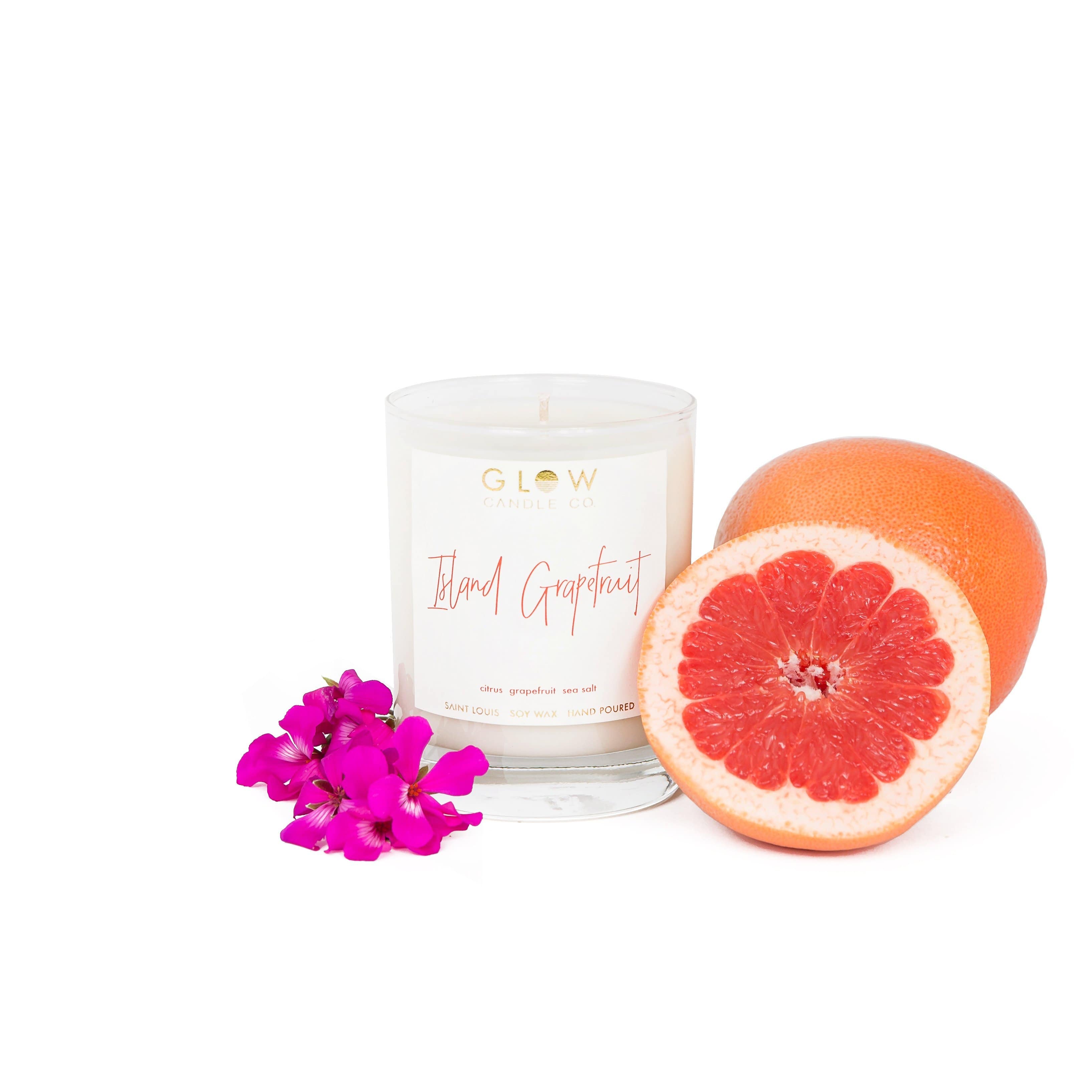  Island Grapefruit Candle Glow Candle Company Perfumarie